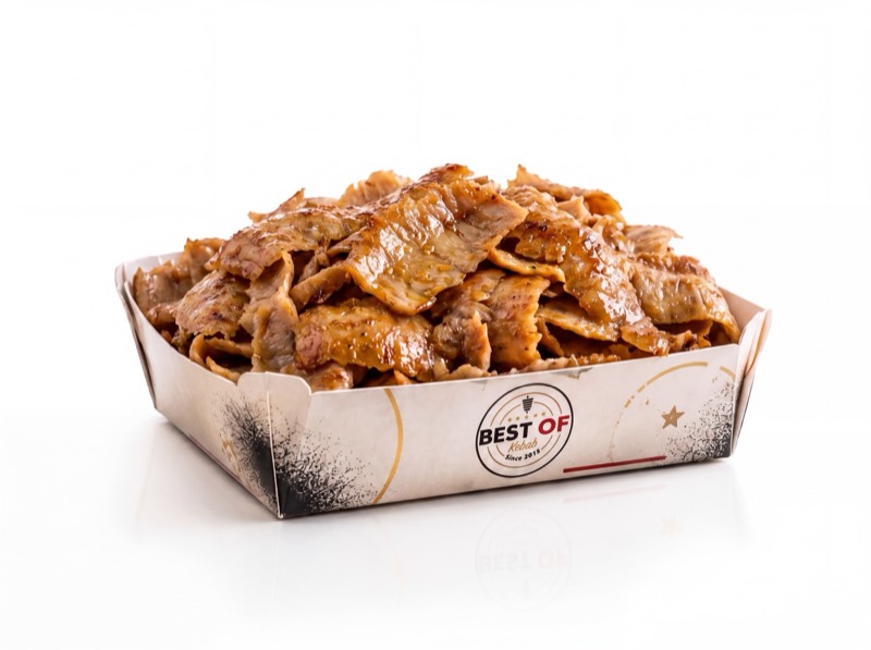 Grande barquette kebab