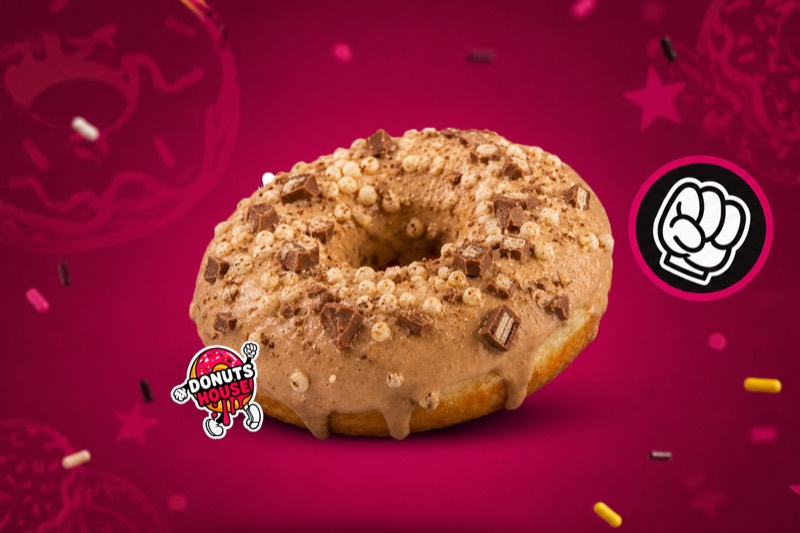 Donut Crème de Bueno Riz Soufflé & Kinder Country