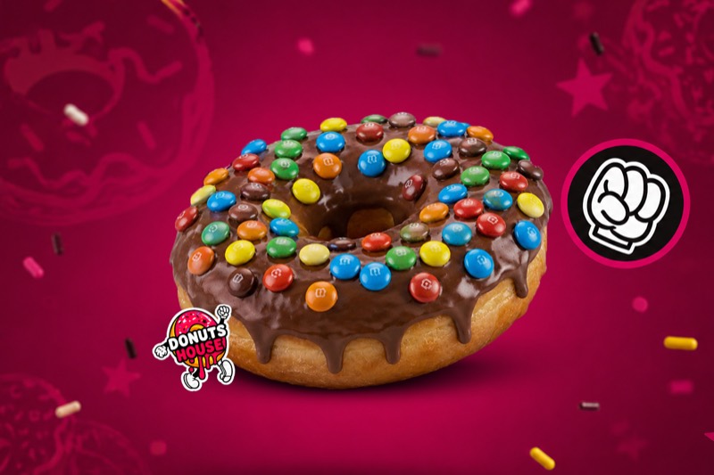 Donut Nutella M&M's
