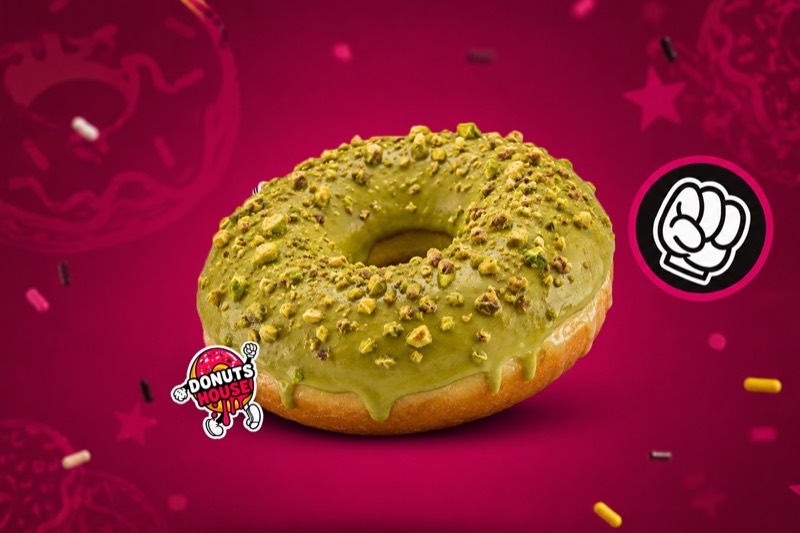 Donut Pistache Brisures Pistache