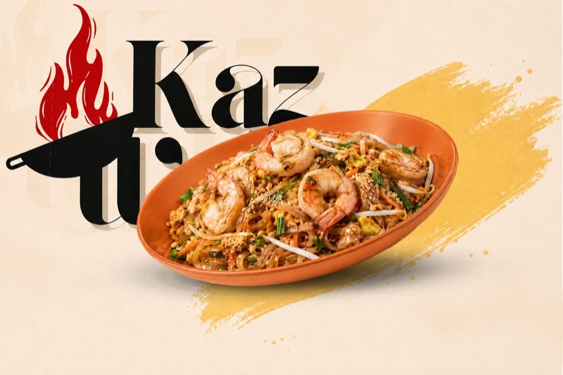 Pad Thaï crevettes