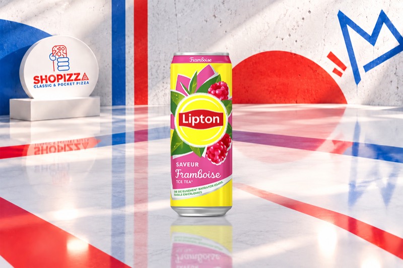 Lipton framboise 33cl
