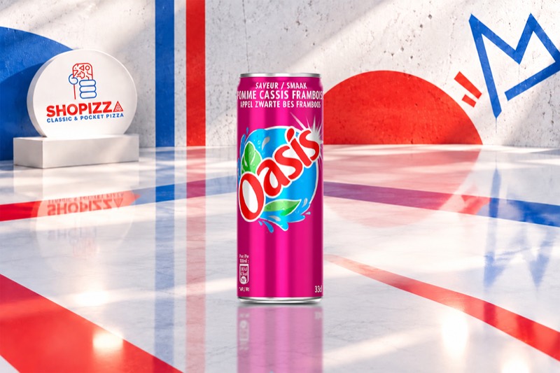 Oasis pomme cassis 33cl