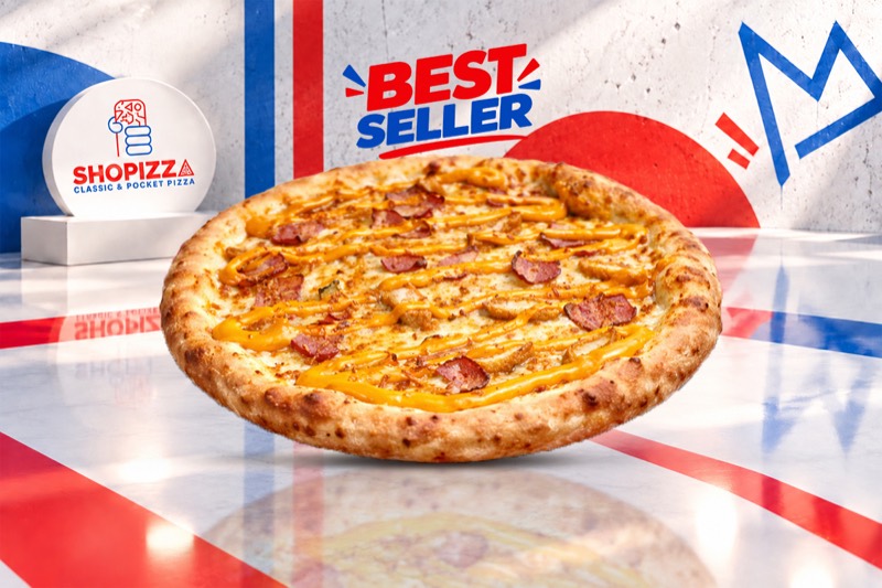Pizza crispy bacon